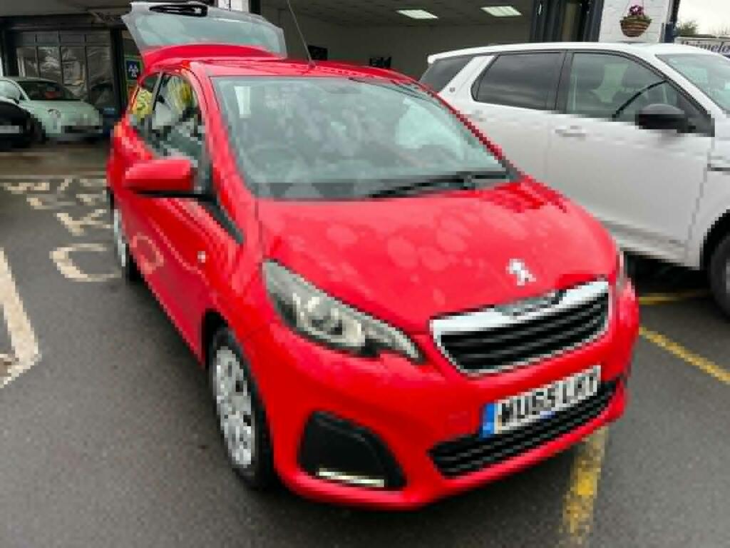 Peugeot 108 Hatchback 1.0 Active Euro 6 201565 WU65LKY Red #2
