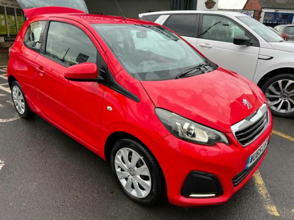Peugeot 108 Hatchback 1.0 Active Euro 6 201565 WU65LKY Red #5