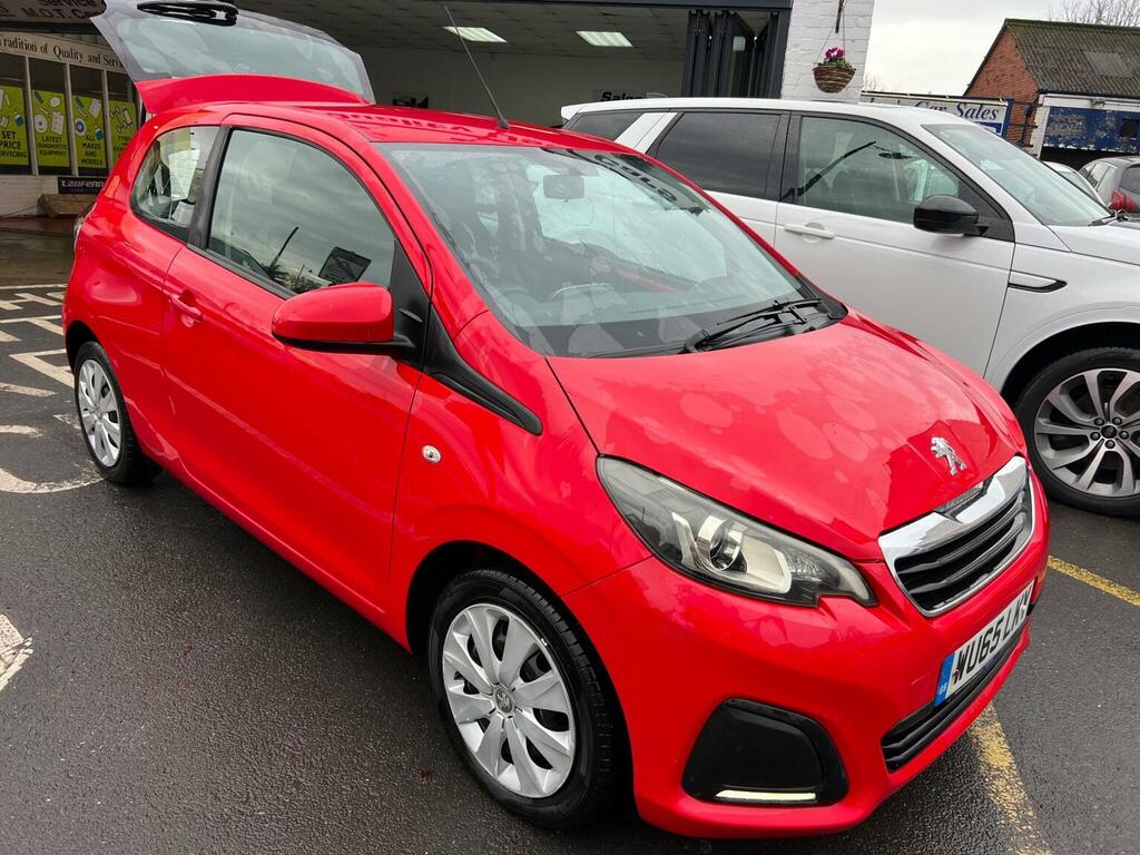 Peugeot 108 Hatchback 1.0 Active Euro 6 201565 Red