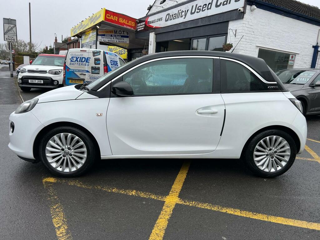 Vauxhall Adam Hatchback 1.4I Glam Euro 6 201666 NX66WLW White #4
