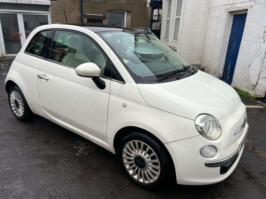 Fiat 500 Hatchback 1.2 Lounge Euro 4 201313 White