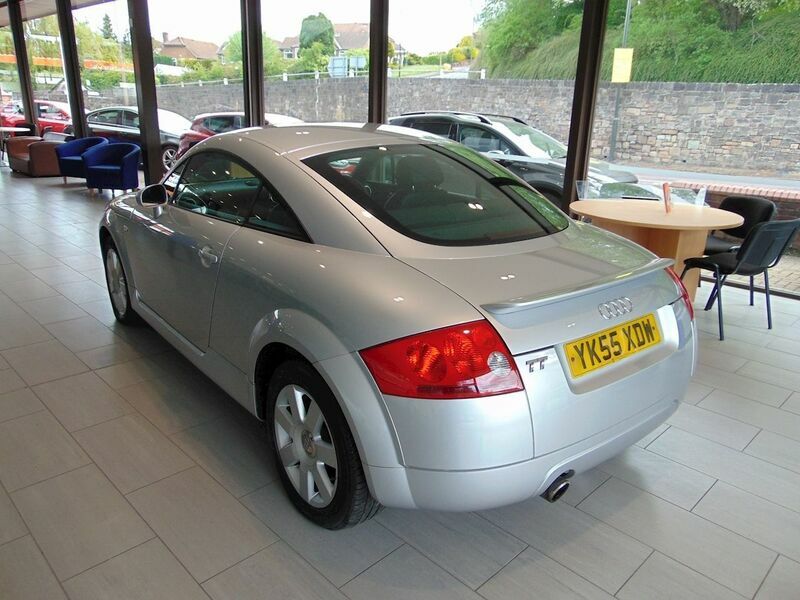 Audi TT 1.8 Coupe 194 Gkm, 180 Bhp Co YK55XDW Silver #4