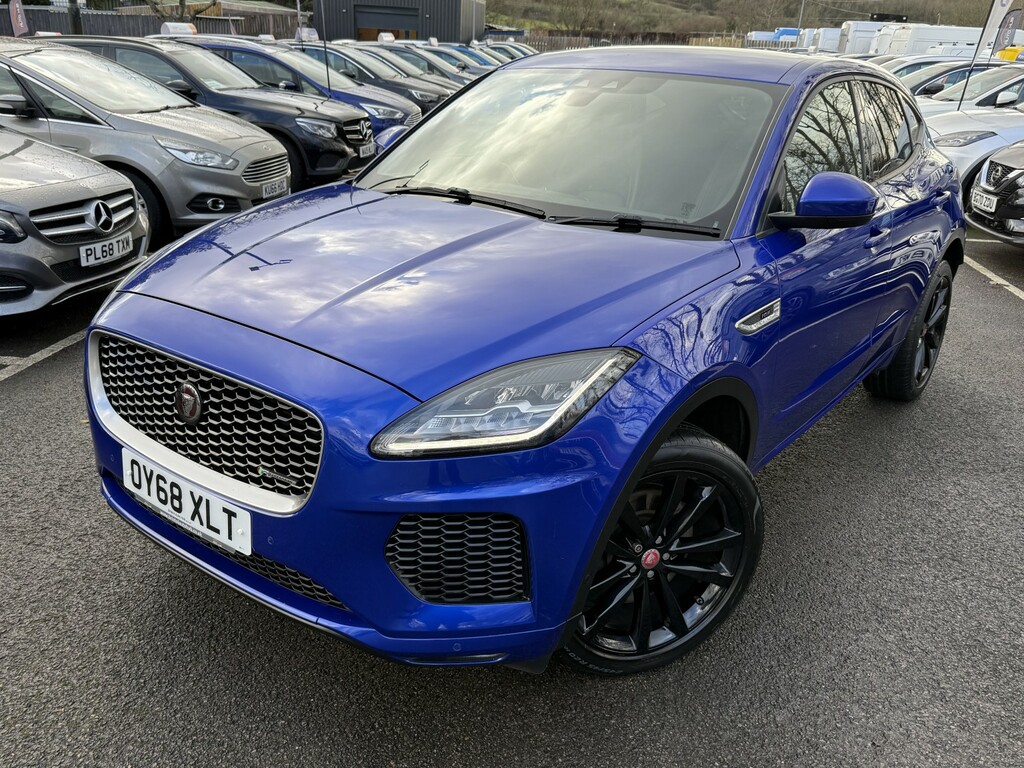 Jaguar E-Pace 2.0 D240 R-dynamic Hse Ulez OY68XLT Blue #4