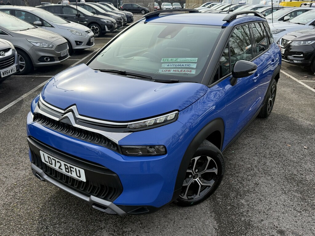 Citroen C3 Aircross 1.2 Puretech Shine Ulez LD72BFU Blue #4