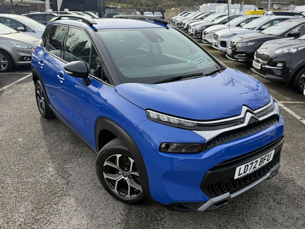 Citroen C3 Aircross 1.2 Puretech Shine Ulez LD72BFU Blue #3
