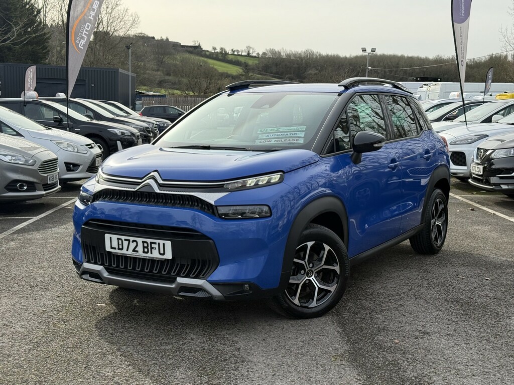 Citroen C3 Aircross 1.2 Puretech Shine Ulez LD72BFU Blue #2