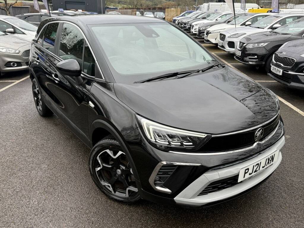 Vauxhall Crossland 1.2 Turbo Elite Ulez PJ21JXN Black #3