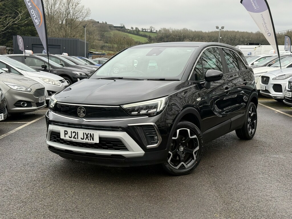 Vauxhall Crossland 1.2 Turbo Elite Ulez PJ21JXN Black #2