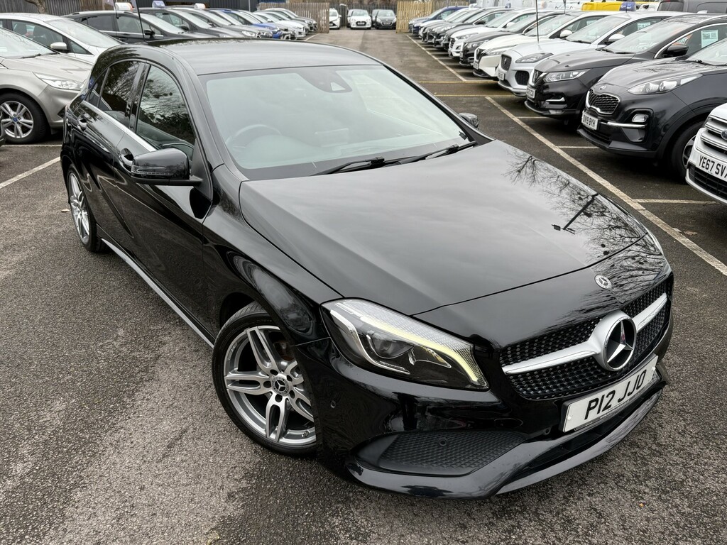 Mercedes-Benz A Class 1.6 A180 Amg Line Ulez P12JJO Black #3