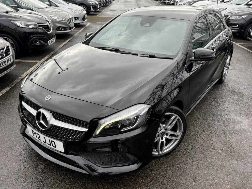 Mercedes-Benz A Class 1.6 A180 Amg Line Ulez P12JJO Black #4