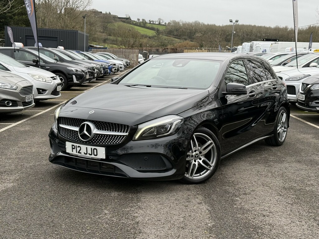 Mercedes-Benz A Class 1.6 A180 Amg Line Ulez P12JJO Black #2