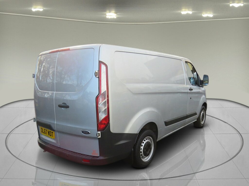 Ford Transit Custom 2.0 Tdci 290 Panel Van L1 H1 15 DL67WDT Silver #5