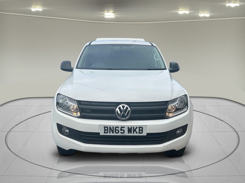 Volkswagen Amarok 2.0 Tdi Startline Pickup Double Cab Man White #4