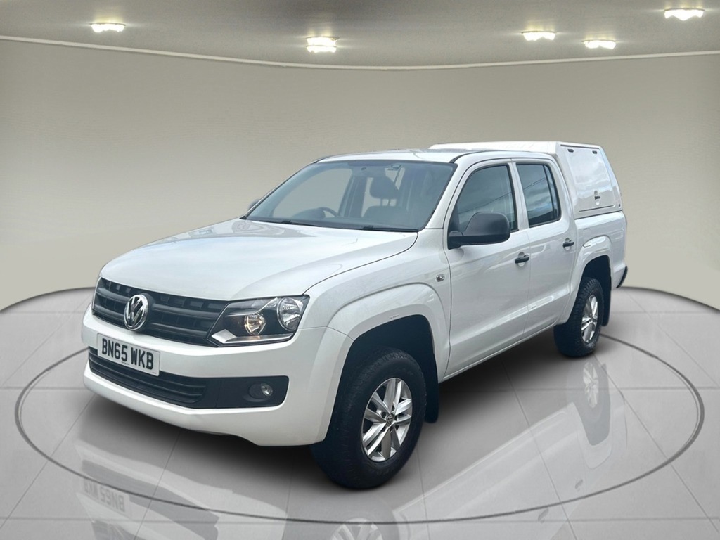 Volkswagen Amarok 2.0 Tdi Startline Pickup Double Cab Man White #2