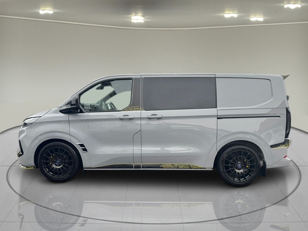 Ford Transit Custom 2.0 320 Ecoblue Limited Crew Van Double Cab Di HN25ZPX Grey #6