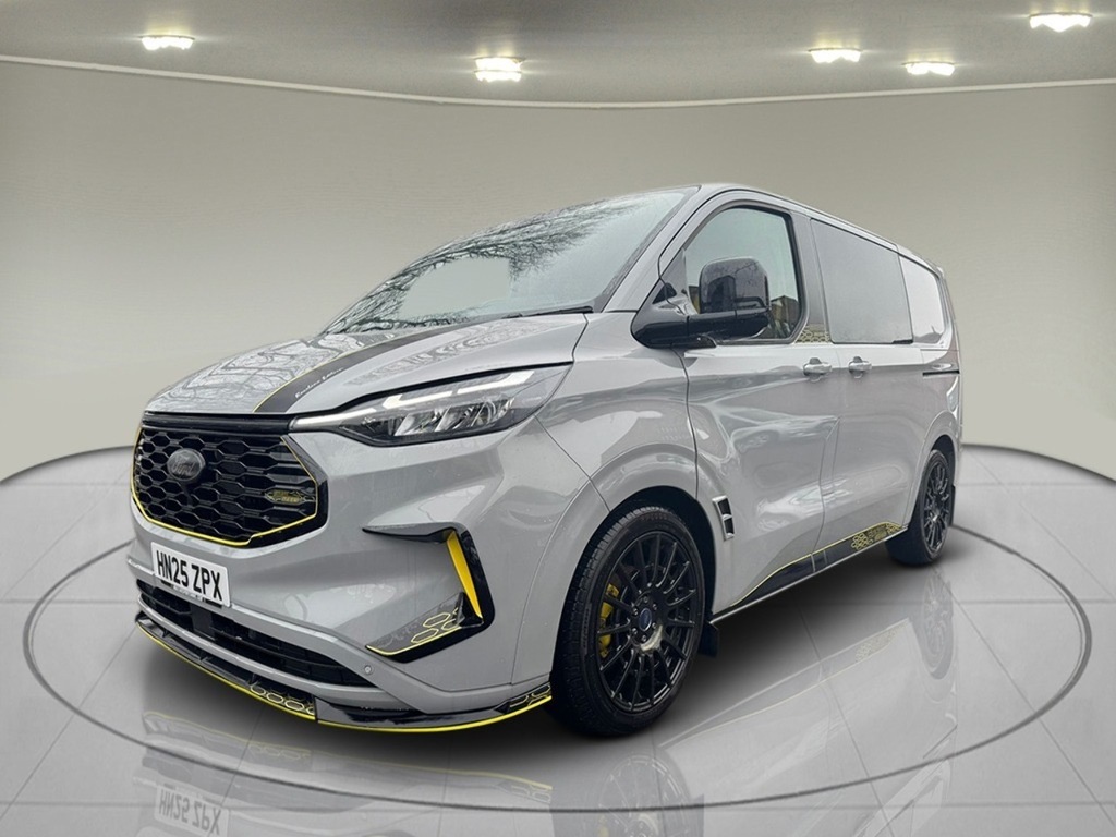 Ford Transit Custom 2.0 320 Ecoblue Limited Crew Van Double Cab Di HN25ZPX Grey #2