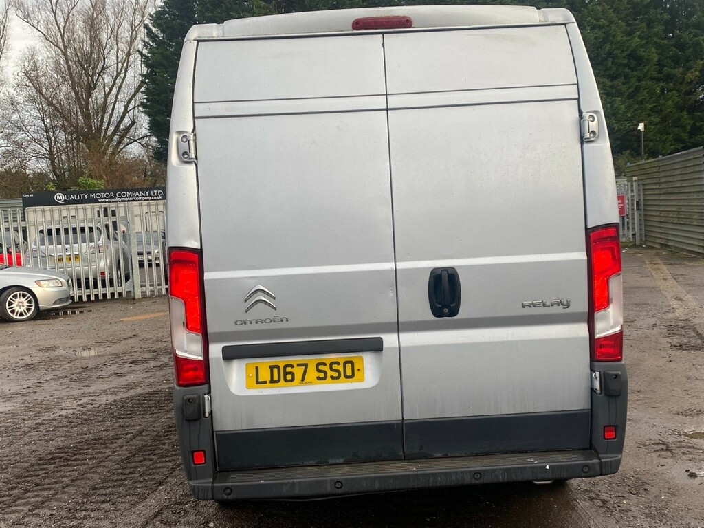 Citroen Relay 2.0 Bluehdi 35 Enterprise L3 High Roof Euro 6 LD67SSO Silver #5