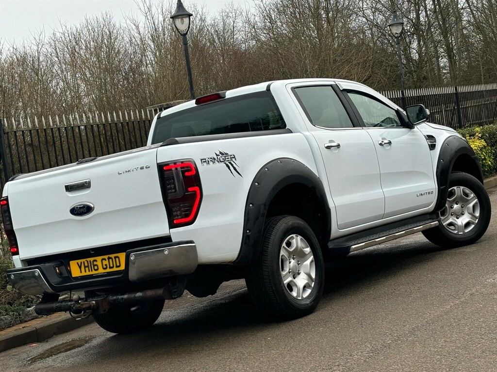 Ford Ranger 2.2 Tdci Limited 1 4Wd Euro 5 Ss Eco Axle YH16GDD White #3