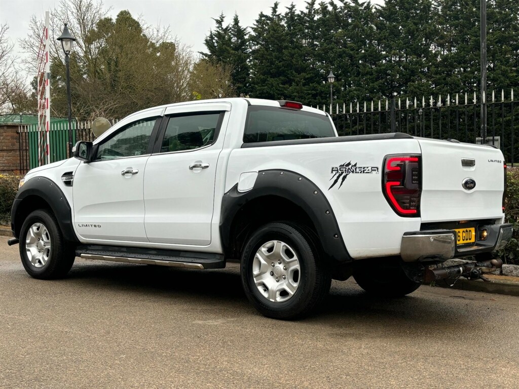 Ford Ranger 2.2 Tdci Limited 1 4Wd Euro 5 Ss Eco Axle YH16GDD White #6
