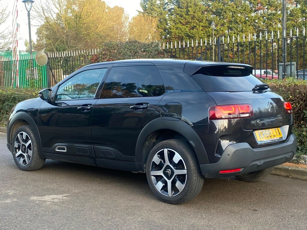 Citroen C4 Cactus 1.2 Puretech Gpf Flair Euro 6 Ss KR68LTA Black #5