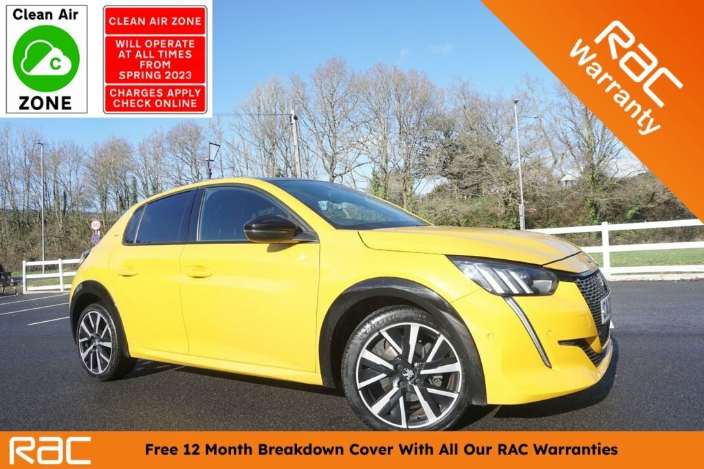 Peugeot 208 1.2L Gt Premium Yellow