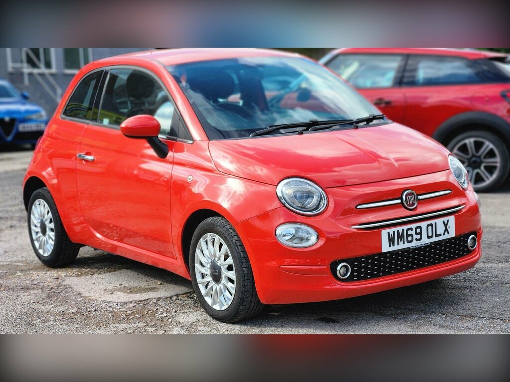 Fiat 500 1.2 Lounge Euro 6 Ss Pink