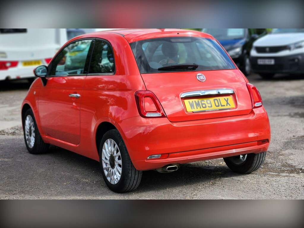 Fiat 500 1.2 Lounge Euro 6 Ss WM69OLX Pink #3