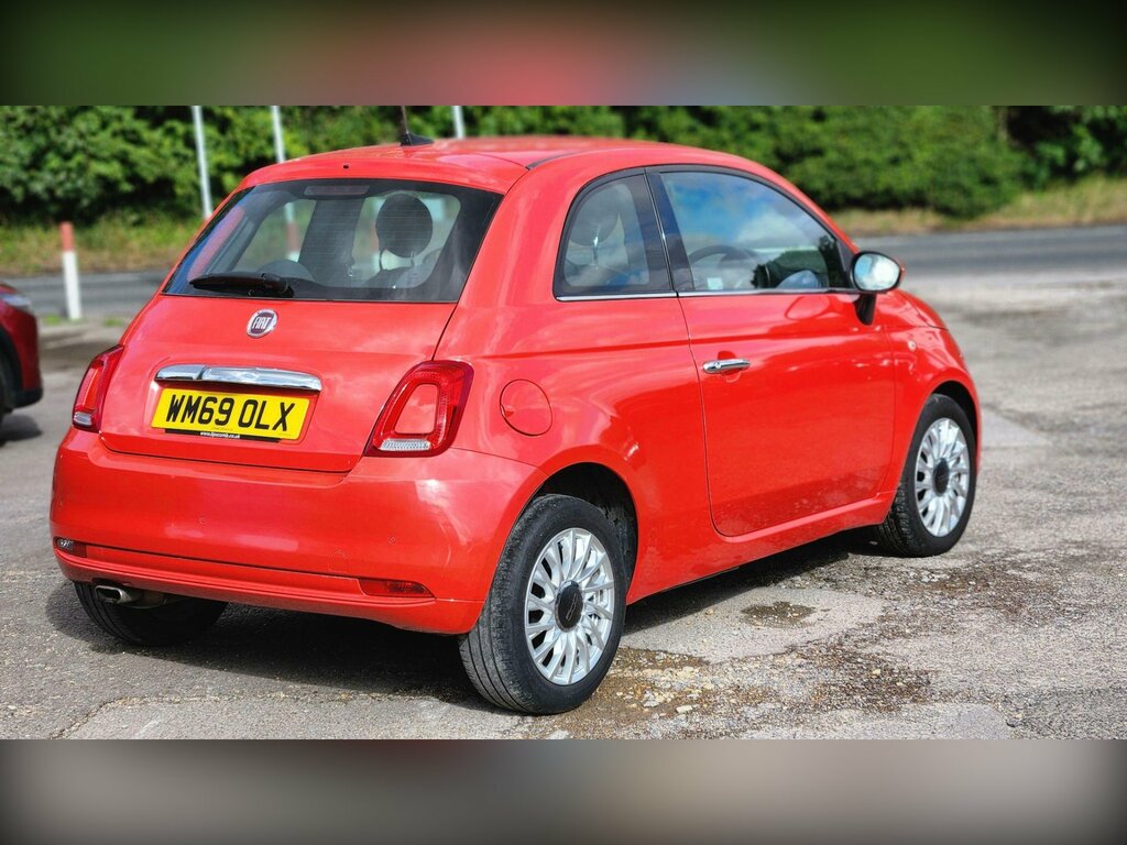 Fiat 500 1.2 Lounge Euro 6 Ss WM69OLX Pink #4