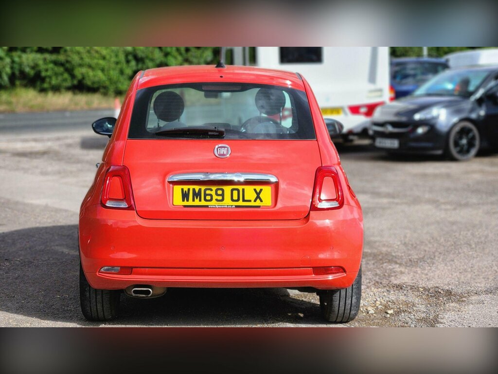 Fiat 500 1.2 Lounge Euro 6 Ss WM69OLX Pink #5