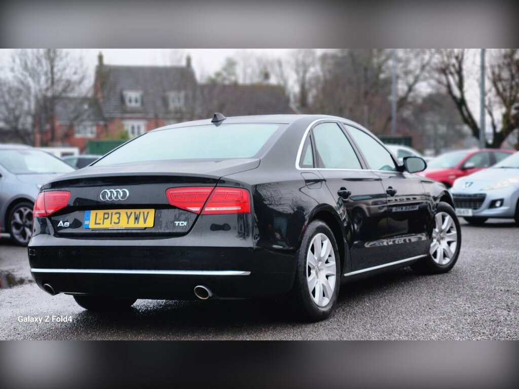 Audi A8 3.0 Tdi V6 Se Saloon Tiptronic Euro 5 LP13YWV Black #4