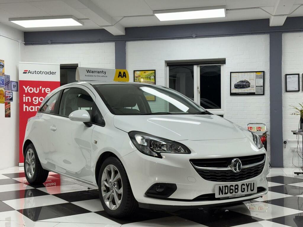 Vauxhall Corsa Hatchback 1.4I Ecotec Energy Euro 6 201968 ND68GYU White