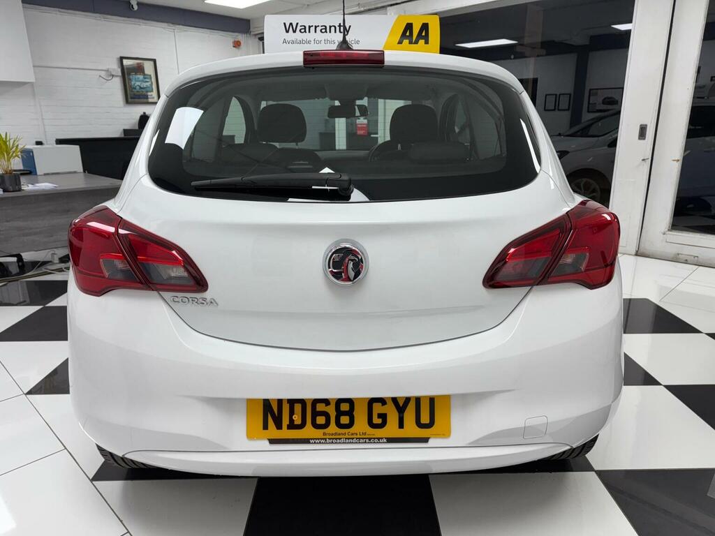 Vauxhall Corsa Hatchback 1.4I Ecotec Energy Euro 6 201968 ND68GYU White #6