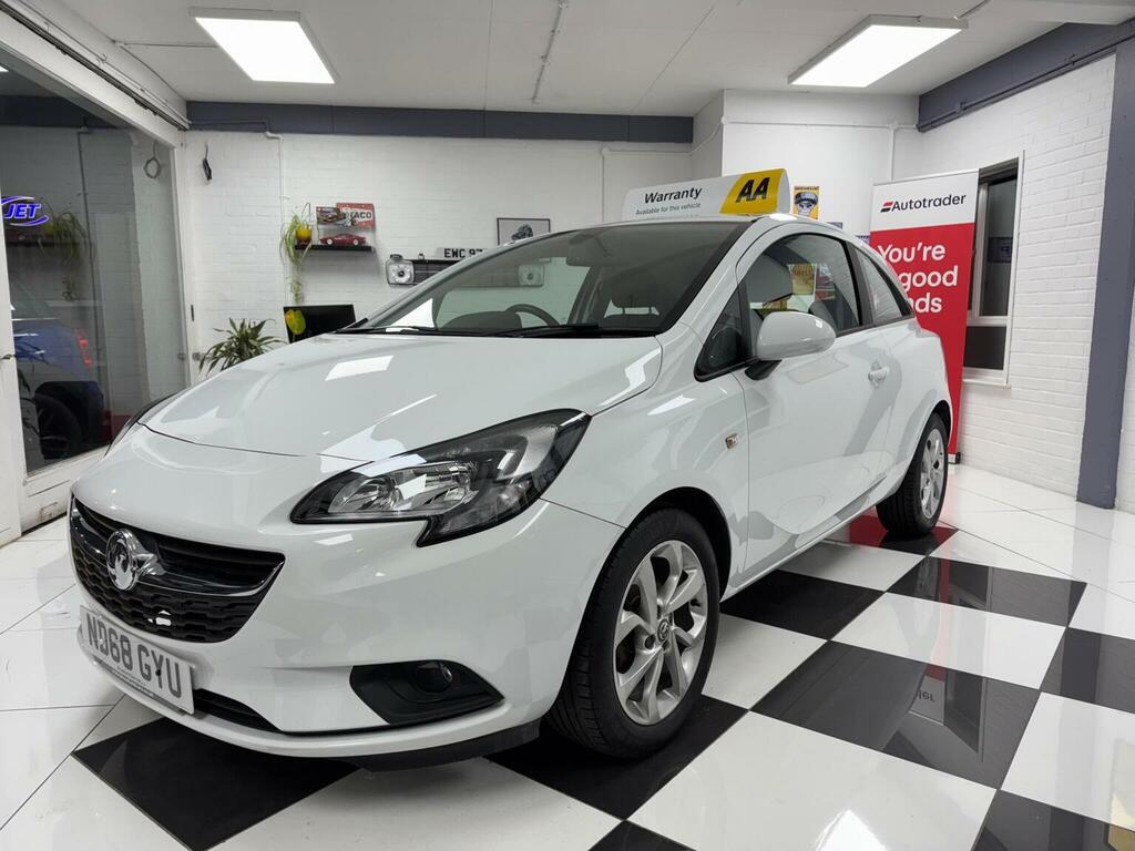 Vauxhall Corsa Hatchback 1.4I Ecotec Energy Euro 6 201968 ND68GYU White #2