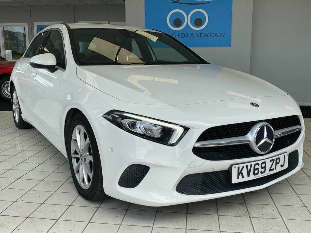 Mercedes-Benz A Class Hatchback KV69ZPJ White #2
