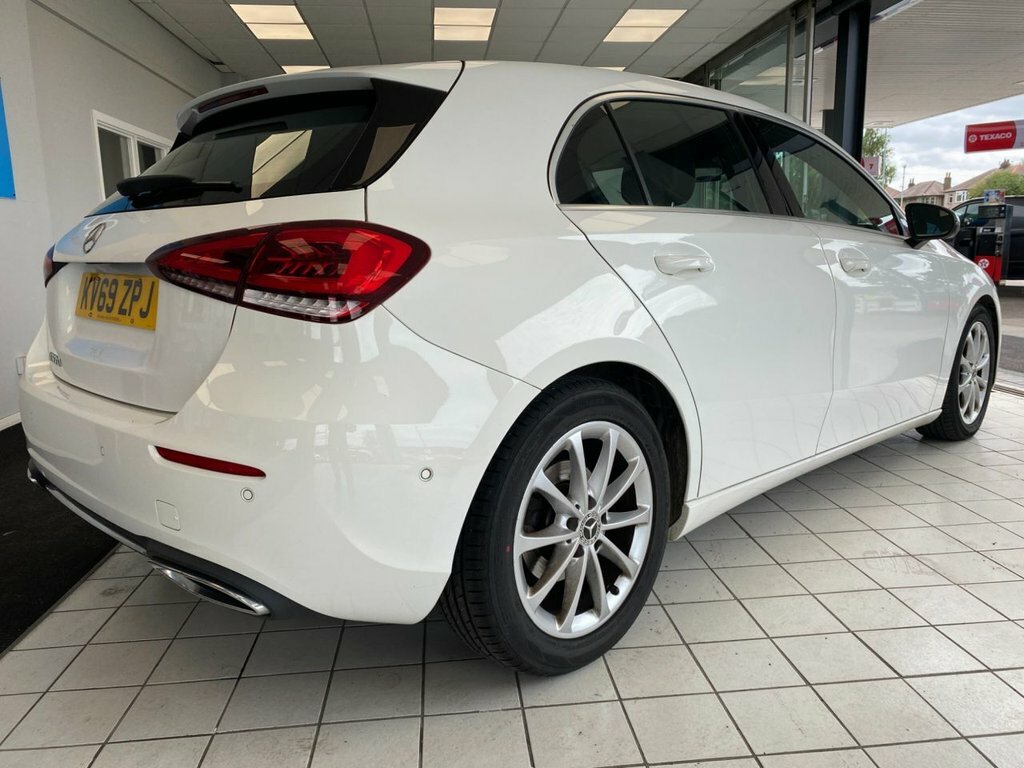 Mercedes-Benz A Class Hatchback KV69ZPJ White #5