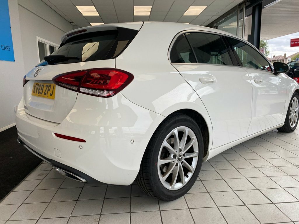 Mercedes-Benz A Class Hatchback KV69ZPJ White #4