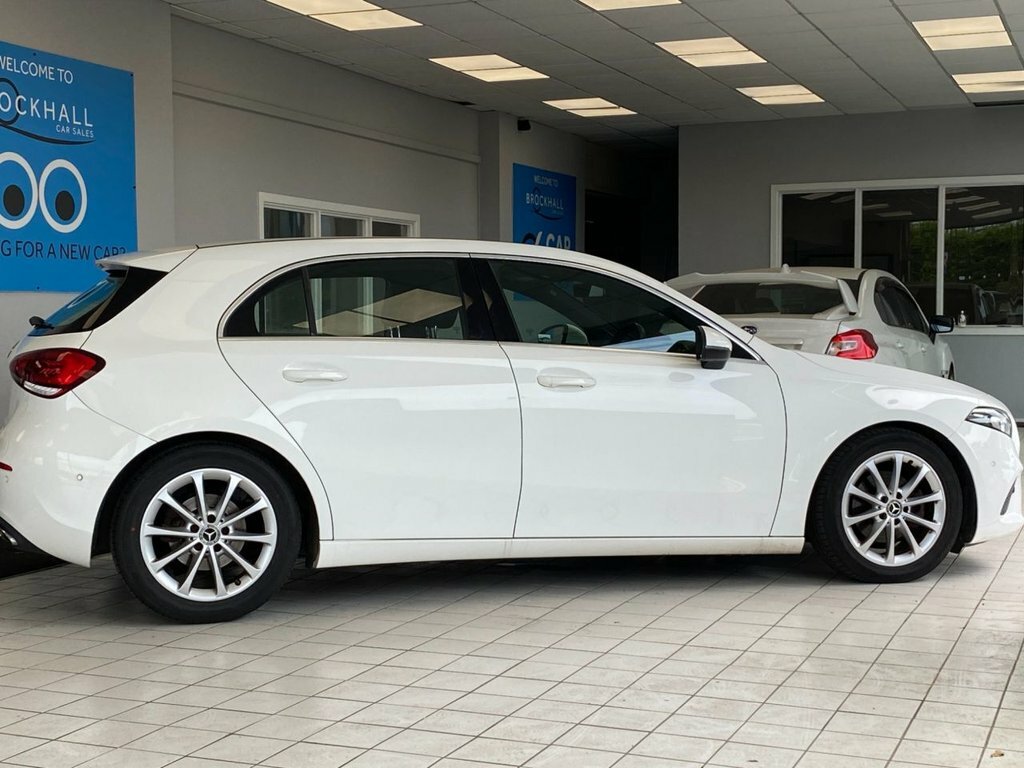 Mercedes-Benz A Class Hatchback KV69ZPJ White #6