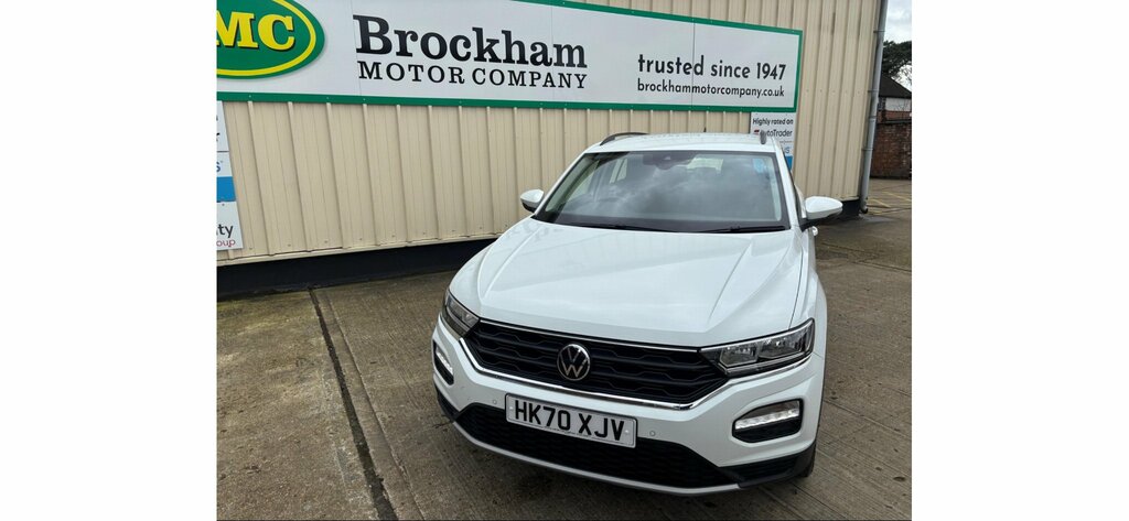 Volkswagen T-Roc 1.0 Tsi Se Euro 6 HK70XJV White #2