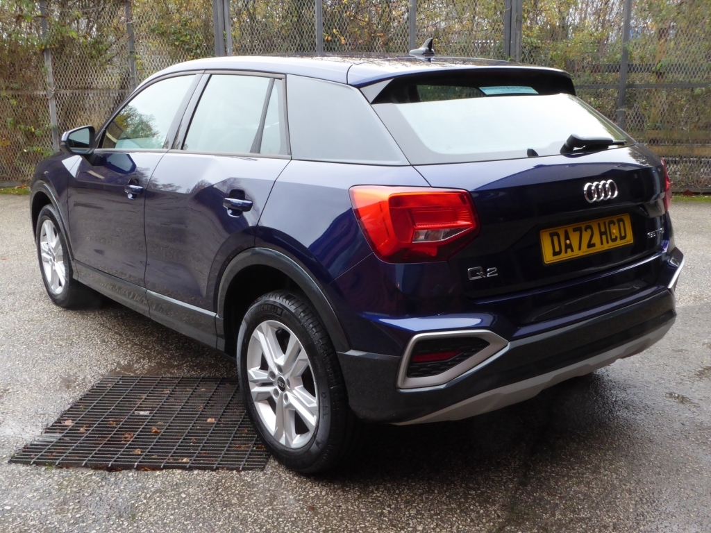 Audi Q2 1.5 Tfsi Sport DA72HCD Blue #4