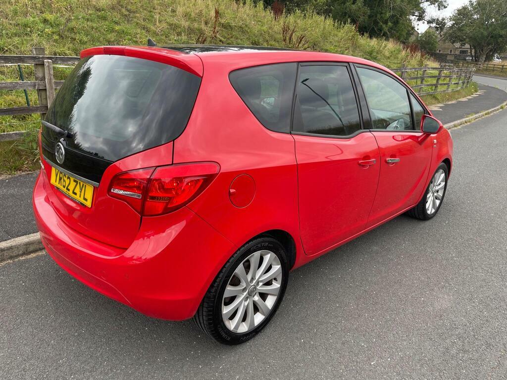 Vauxhall Meriva 1.4 16V Se Euro 5 YR62ZYL Red #5