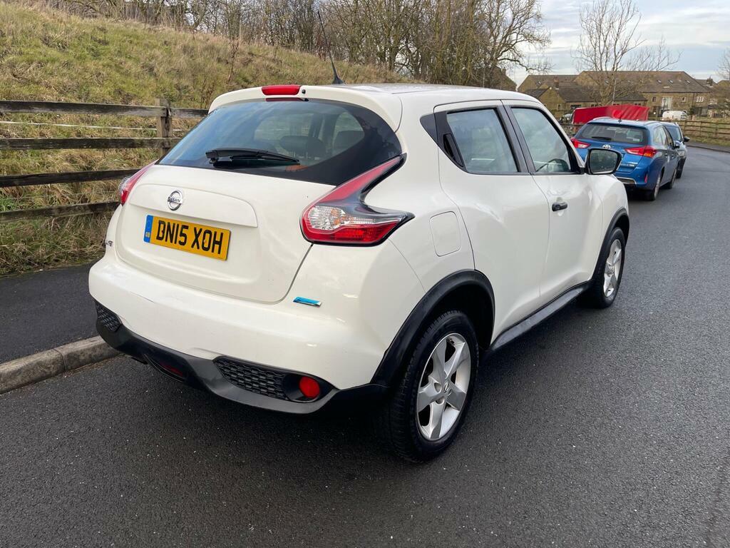Nissan Juke 1.5 Dci 8V Visia Euro 5 S S DN15XOH White #4