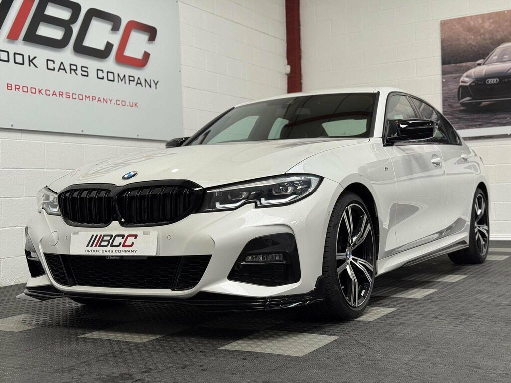 BMW 3 Series Saloon 2.0 320I M Sport Euro 6 Ss 202 KS22TUJ White #4