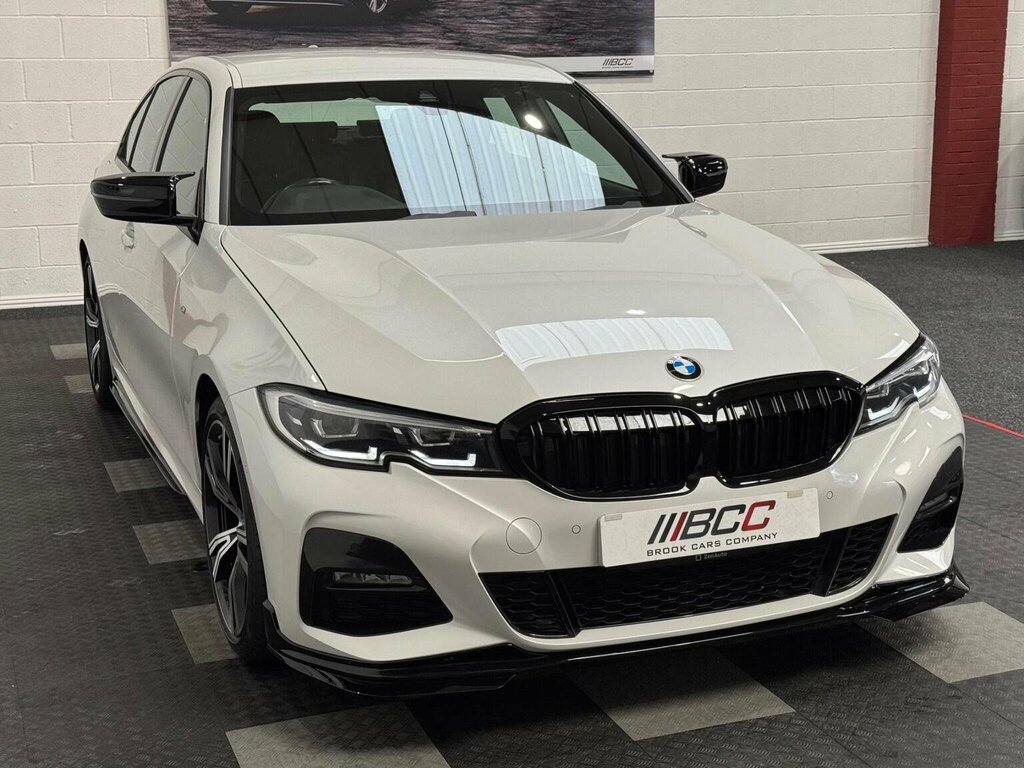 BMW 3 Series Saloon 2.0 320I M Sport Euro 6 Ss 202 KS22TUJ White #3