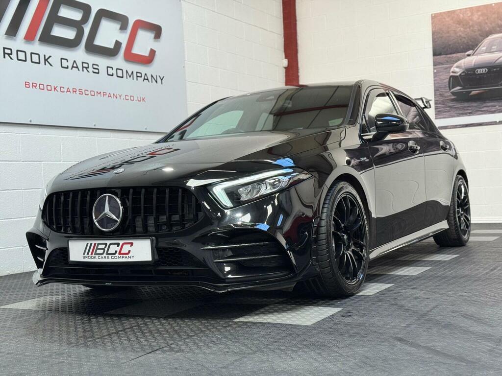 Mercedes-Benz A Class Hatchback 2.0 A35 Amg Executive Spds Dct 4Matic KU20HGD Black #3