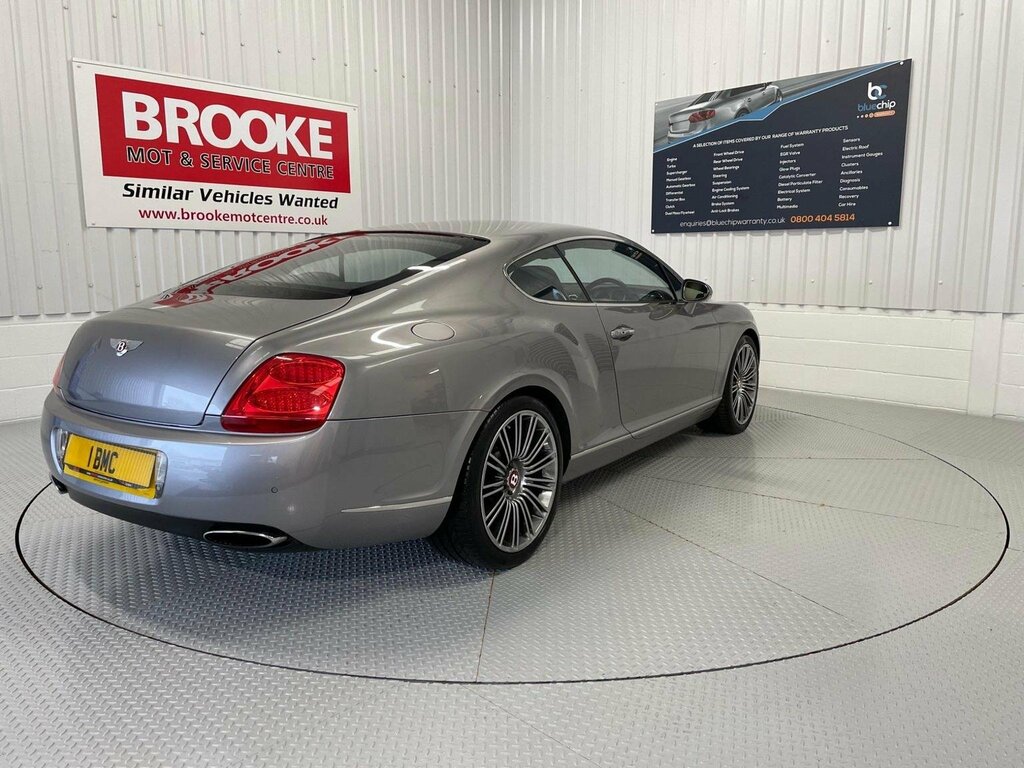 Bentley Continental Gt Coupe 6.0 W12 Gt Speed 200808 Silver #4