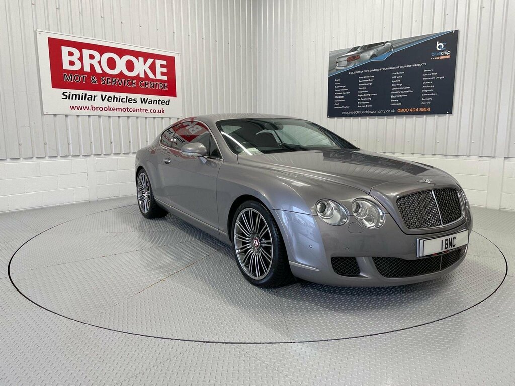 Bentley Continental Gt Coupe 6.0 W12 Gt Speed 200808 Silver