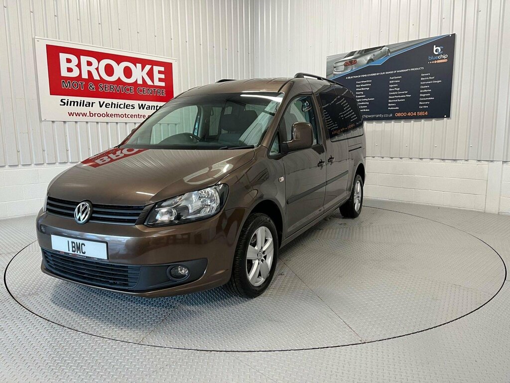 Volkswagen Caddy Maxi Life Mpv Wheelchair Access 201313 Brown #2