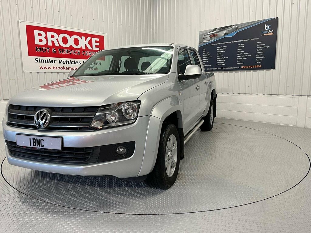 Volkswagen Amarok Pickup 2.0 Bitdi Trendline 4Motion Selectable Euro Silver #2