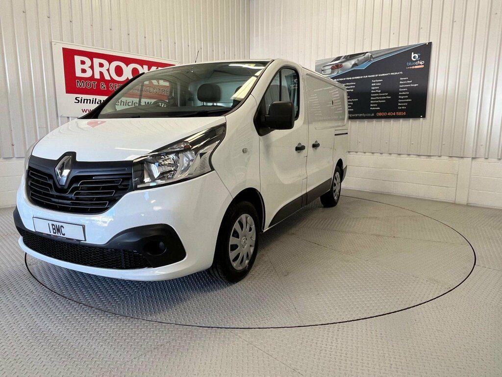 Renault Trafic Panel Van 1.6 Dci 27 Business Swb Standard Roof E SG19DXS White #2