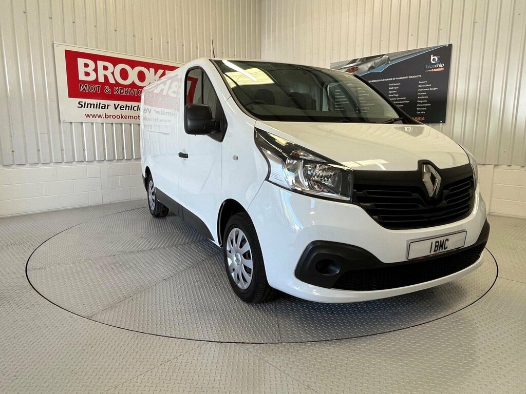 Renault Trafic Panel Van 1.6 Dci 27 Business Swb Standard Roof E White